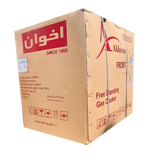 اجاق گاز 5 شعله اخوان مدل M8-EDTRجدید