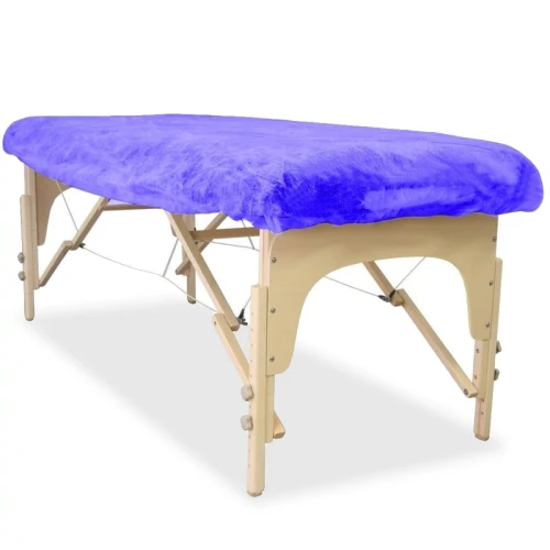 ملحفه دورکش سایز 80220 -گرماژ 20 آبی