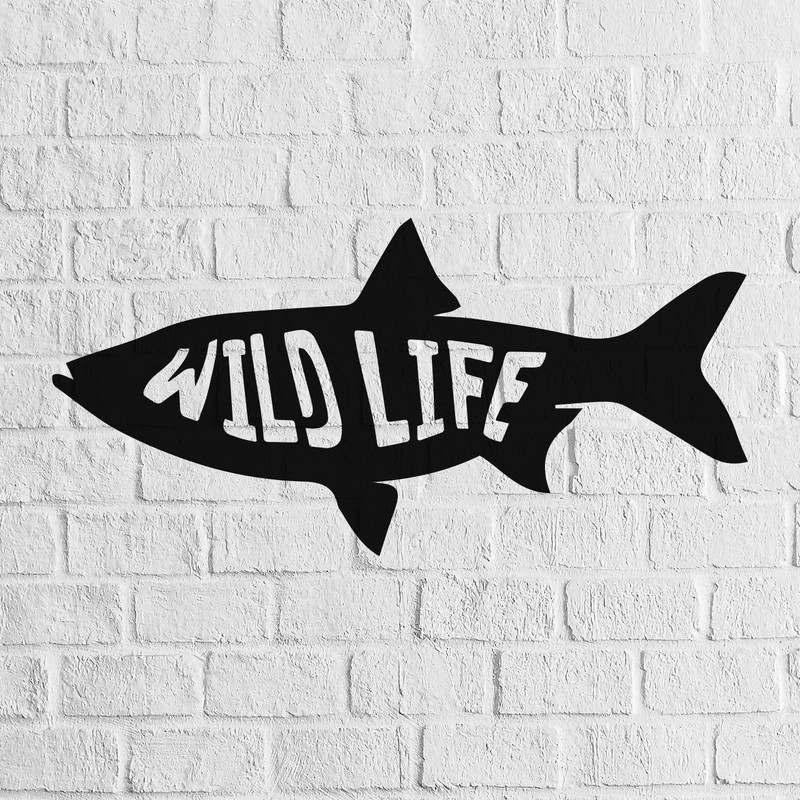 استیکر ناویا طرح wild life مدل چوبی