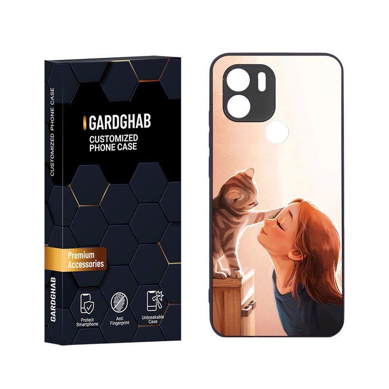 کاور گارد قاب مدل دور ژله ای دخترانه مناسب برای گوشی موبایل شیائومی Redmi A1 Plus  A2 Plus  Poco C50  Poco C51مدل 6