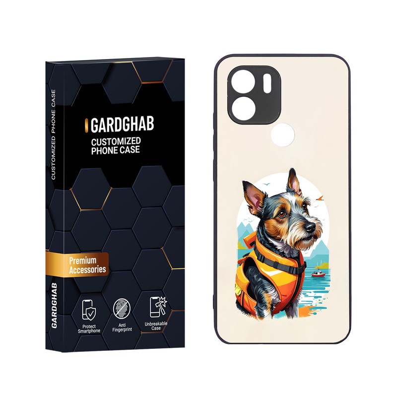 کاور گارد قاب مدل دور ژله ای هنری مناسب برای گوشی موبایل شیائومی Redmi A1 Plus  A2 Plus  Poco C50  Poco C51مدل 6