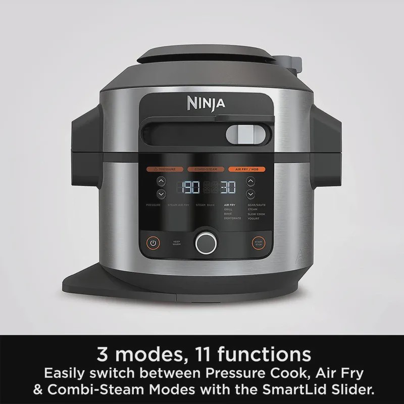 مولتی کوکر نینجا مدل Ninja OL550UK ضمانت اصالت کالا و ارسال فوری و رایگان گارانتی 18 ماهه مارکو تجارت