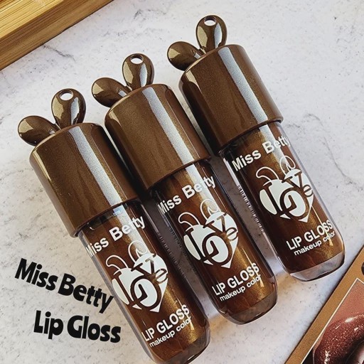 Miss Betty لیپ گلاس قهوه ای شاین Miss Betty