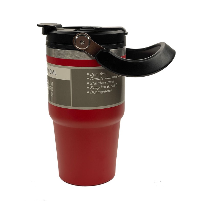 تراول ماگ وکیوم مدل 20OZ-600ML گنجایش 0.6 لیتر