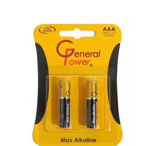 باتری نیم قلمی جنرال پاور ( GENERAL POWER ) مدل Super Alkalineجدید