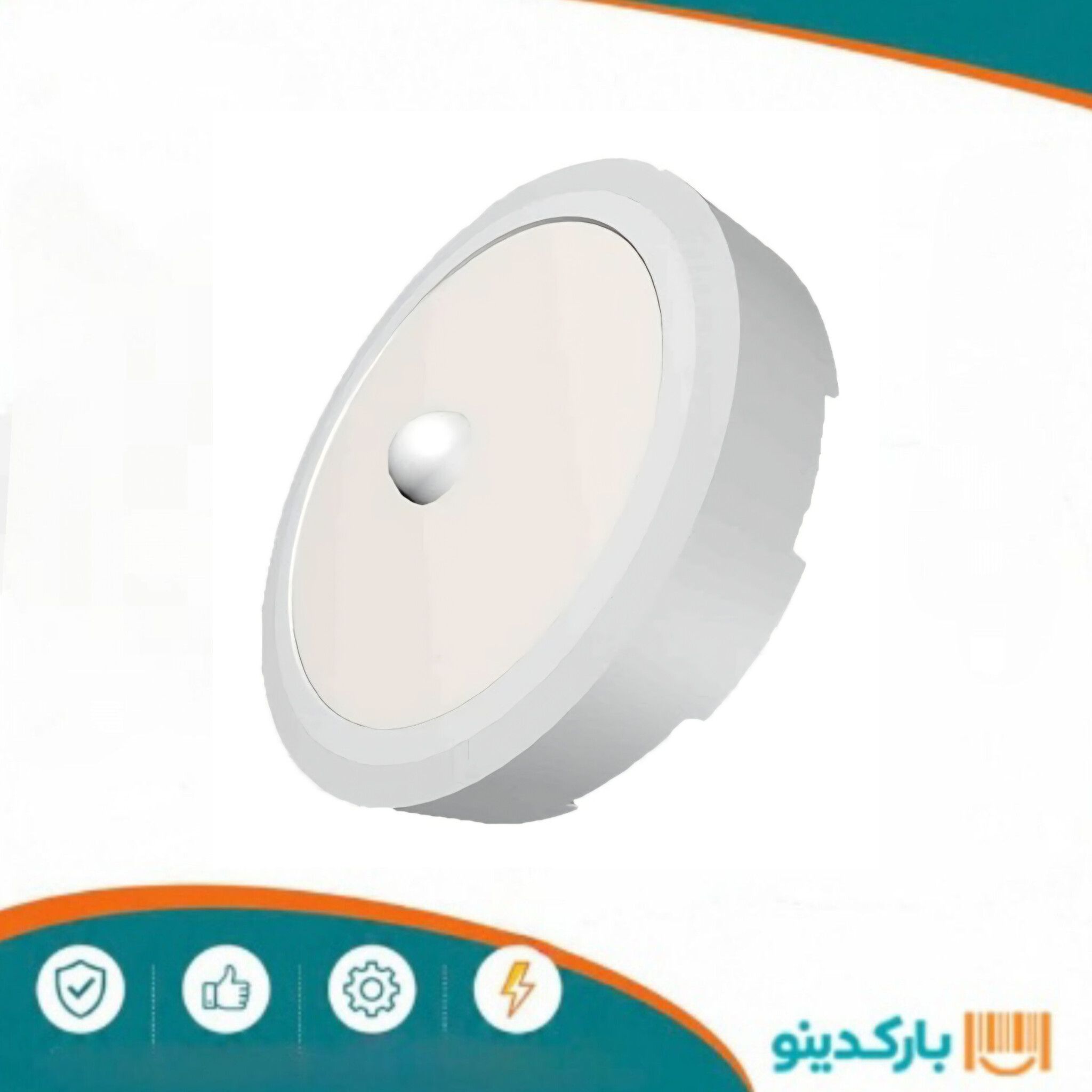 پنل 24 وات رو کار گرد سنسور دار مهتابی شاهچراغ