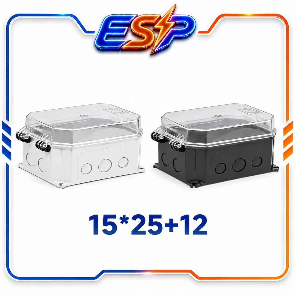 تابلو برق پلی کربنات 25*15 عمق 12