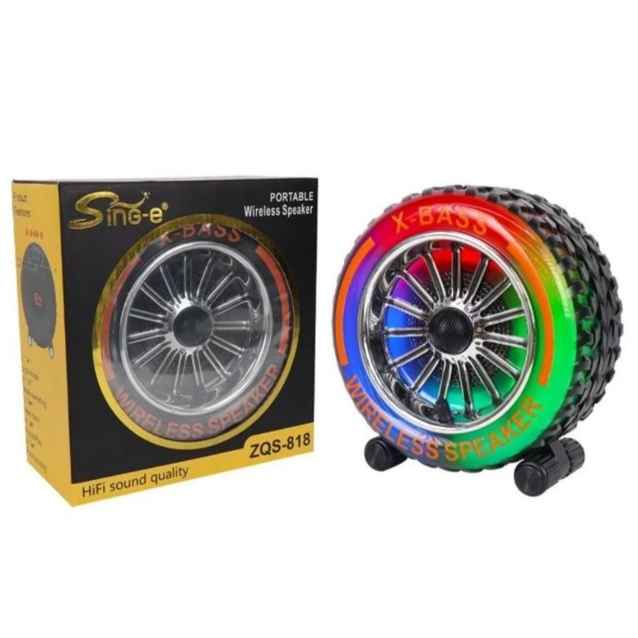 اسپیکر لاستیکی رومیزی ZQS 818جدید