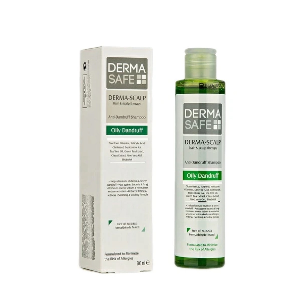 شامپو مو درماسیف مدل Oily Dandruff حجم 200 میلی لیترجدید