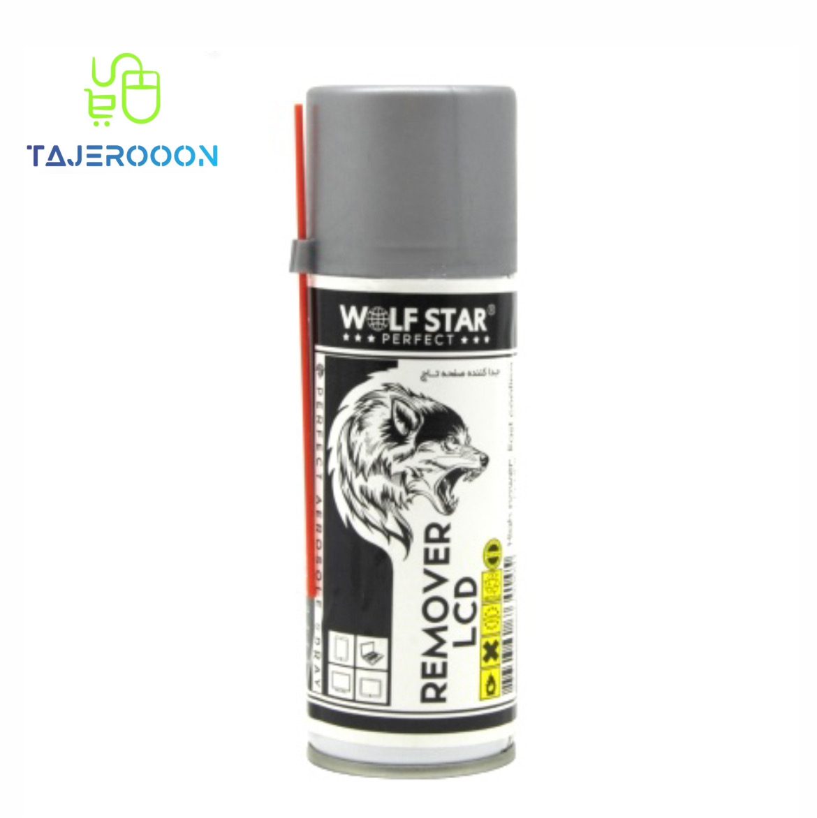 اسپری جدا کننده LCD گوشی WOLF STAR حجم 200میلی