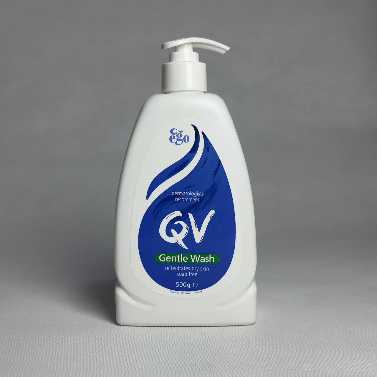 شوینده ملایم و آبرسان جنتل واش کیووی QV Gentle Wash حجم 500 میل