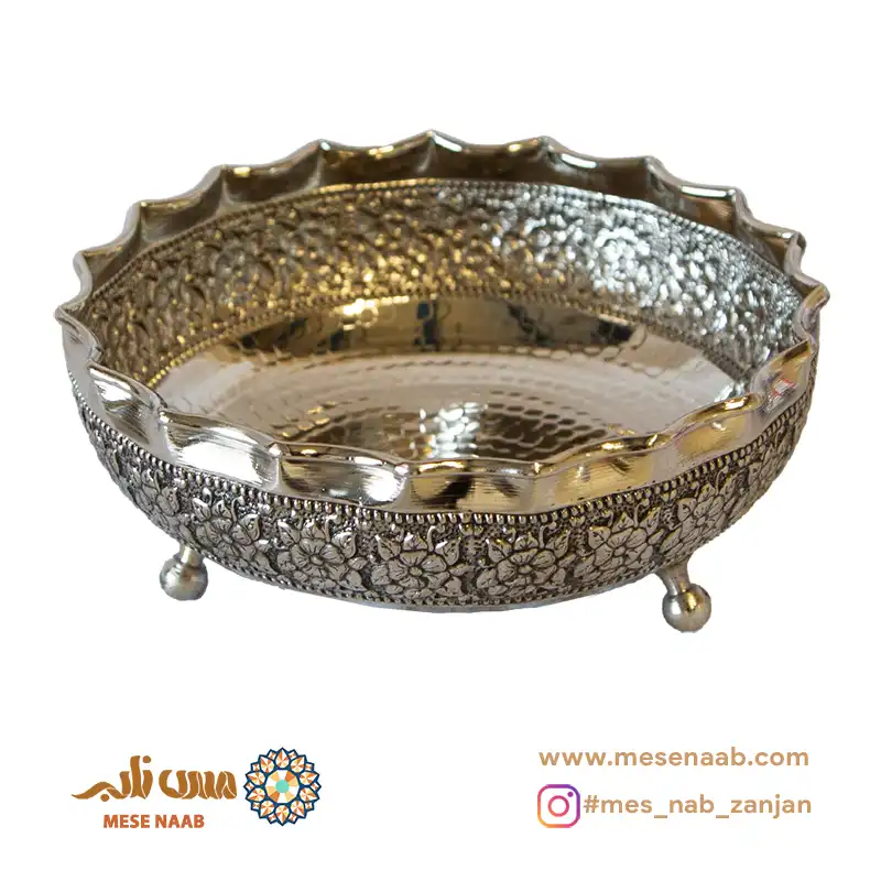 شکلات خوری سه پایه گلستان کروم نانو