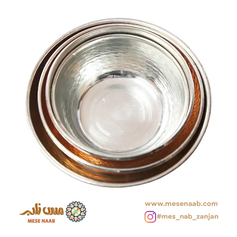 پیاله مسی داخل قلع نانو