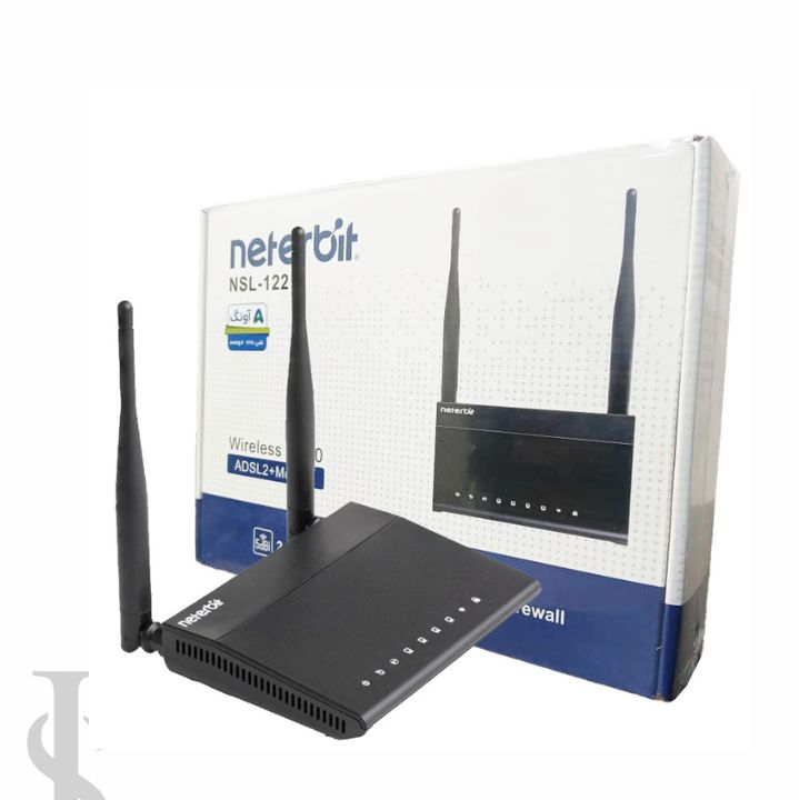 مودم روتر بی سیم نتربیت مدل NSL-122 ADSL2+ Neterbit