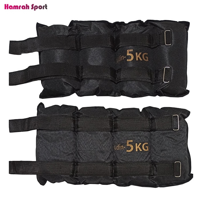 وزنه مچ دست و پا شنی 5 کیلویی هر کدام 2/5kg