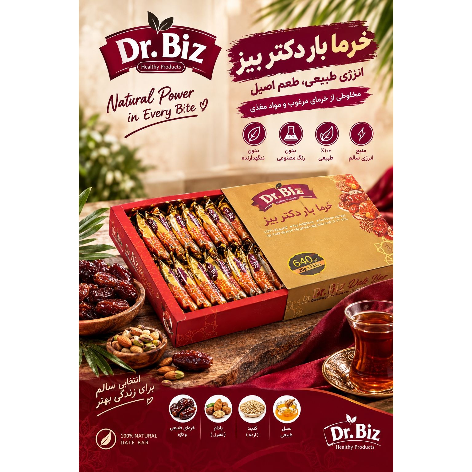 خرما بار بیوممتیکجدید