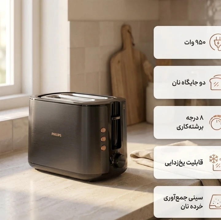 توستر فیلیپس مدل HD 2650