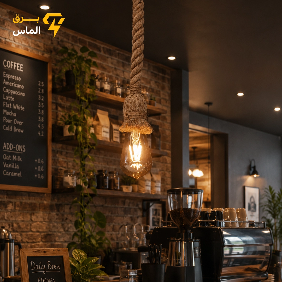 لامپ فیلامنتی 4 وات مدل ST64 رنگ آفتابی