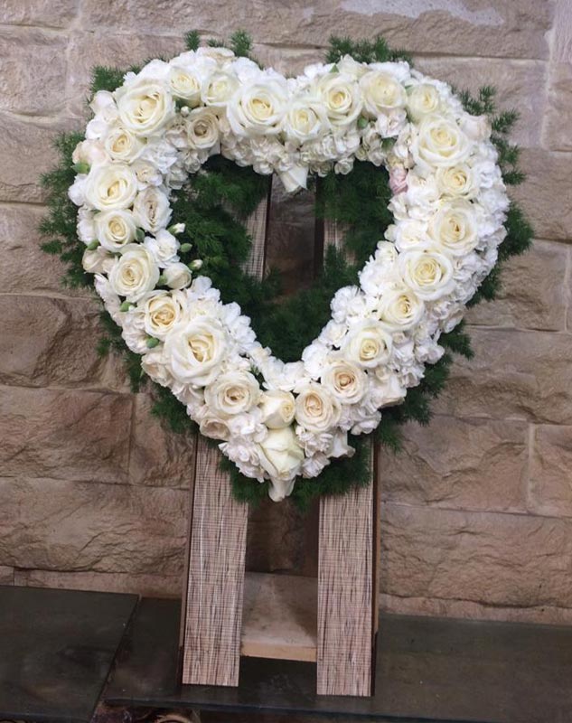 پایه گل قلب کد 575
