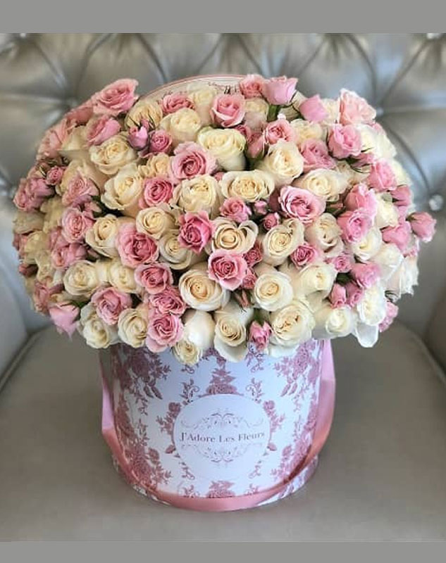 باکس گل گرد منیاتوری کد 445