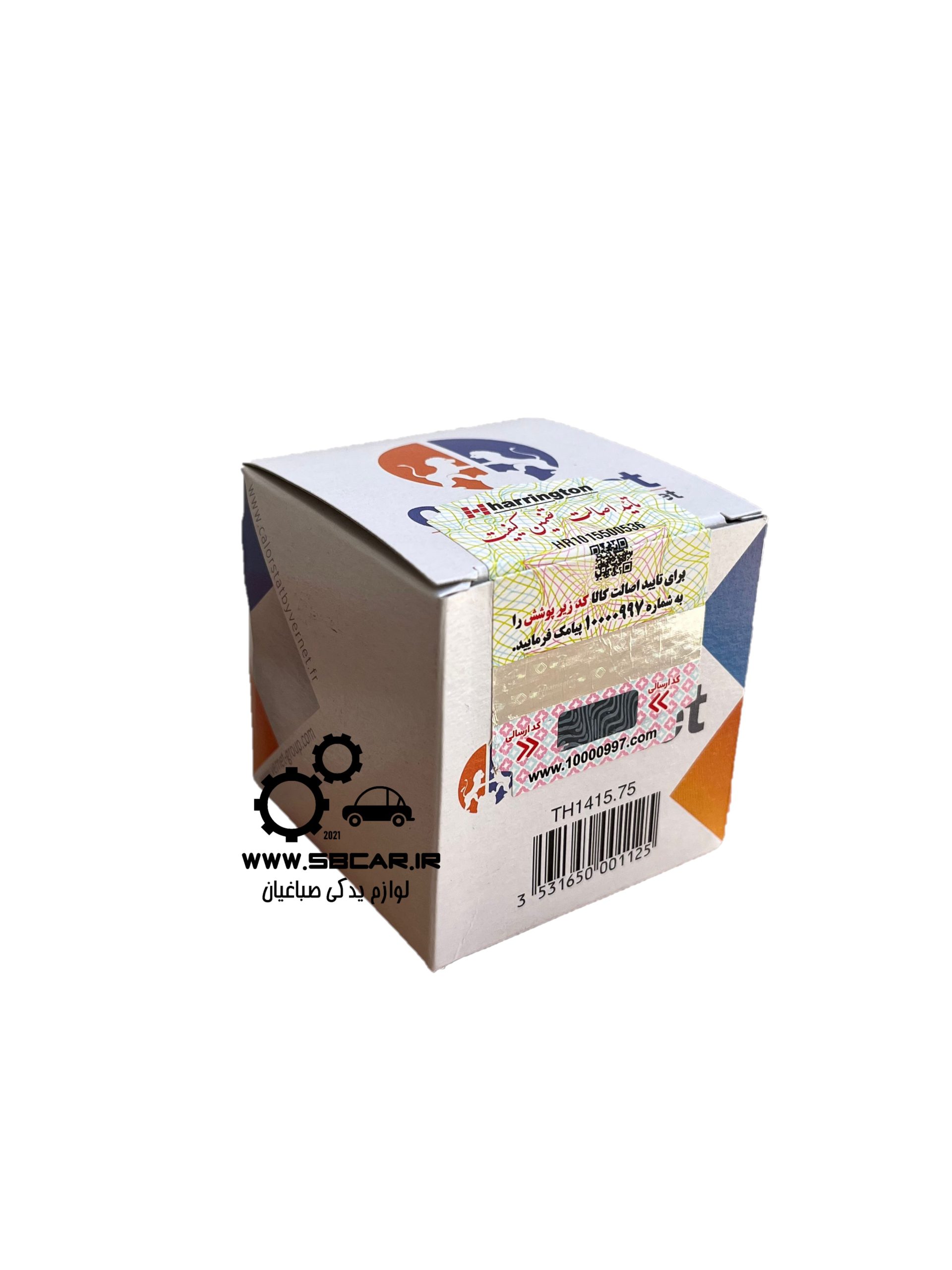 ترموستات پژو 405 سمند پارس xu7 ورنت فرانسه 75درجه با لیبل هرینگتون