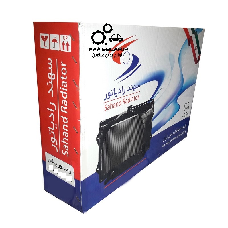 رادیاتور اب پیکان یورو4 (فن برقی) سهند