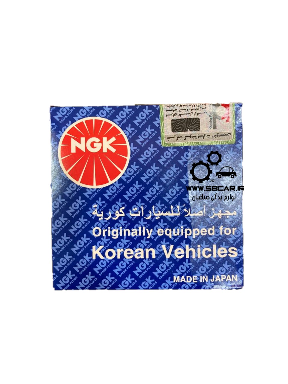 شمع یورو4 94937ngk اصلی با لیبل وارد کننده