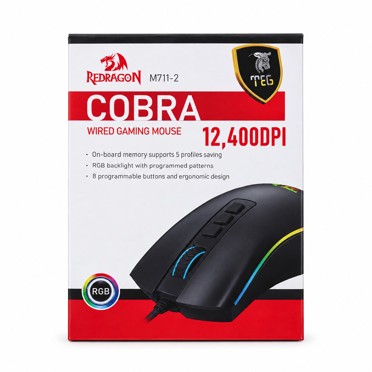 موس گیمینگ Redragon M711-2 Cobra