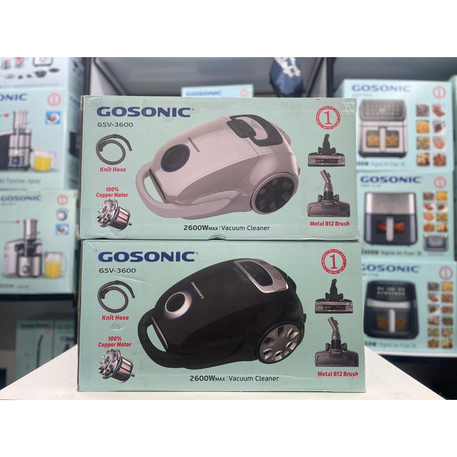 جاروبرقی گوسونیک مدل 3600-GSV