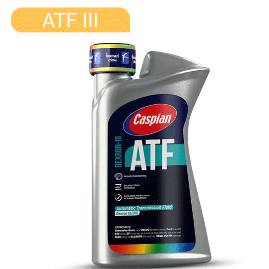 روغن دنده و هیدرولیک کاسپین ATF III (1 لیتری) (سه خط)
