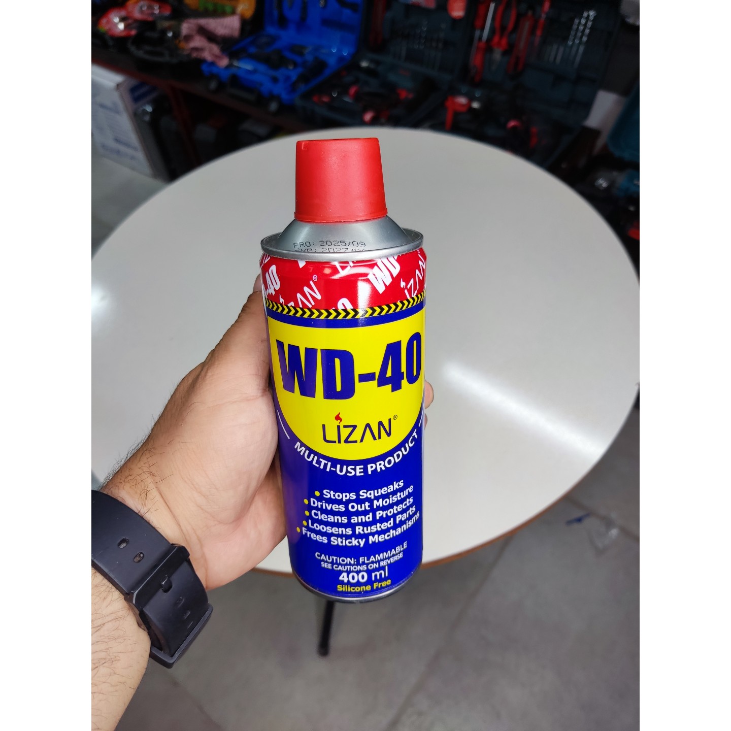 اسپری روان کننده WD-40 حجم 400میلی لیتر