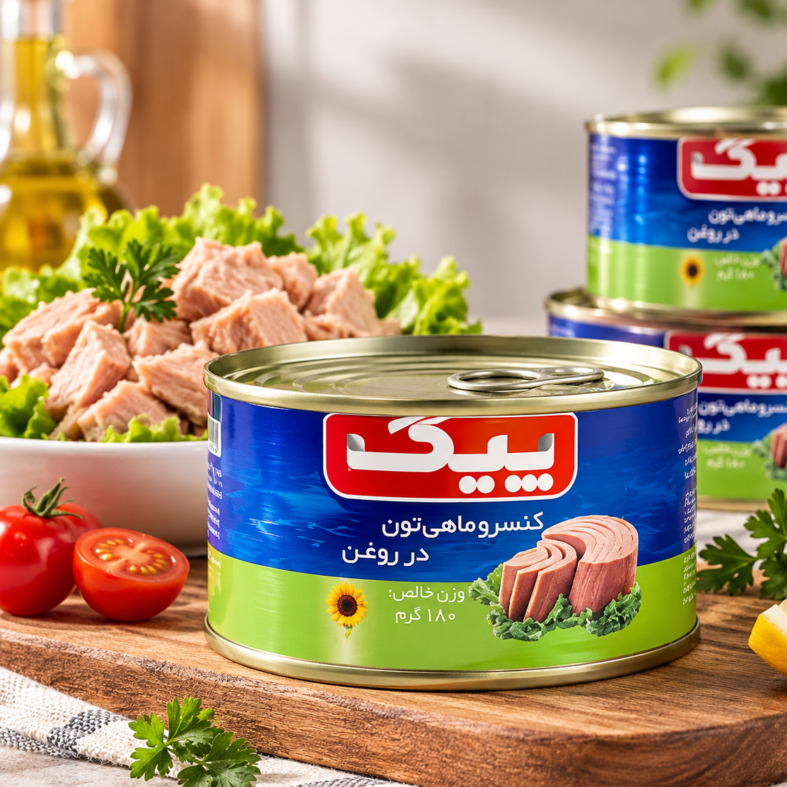 تن ماهی 180 گرمی پیک