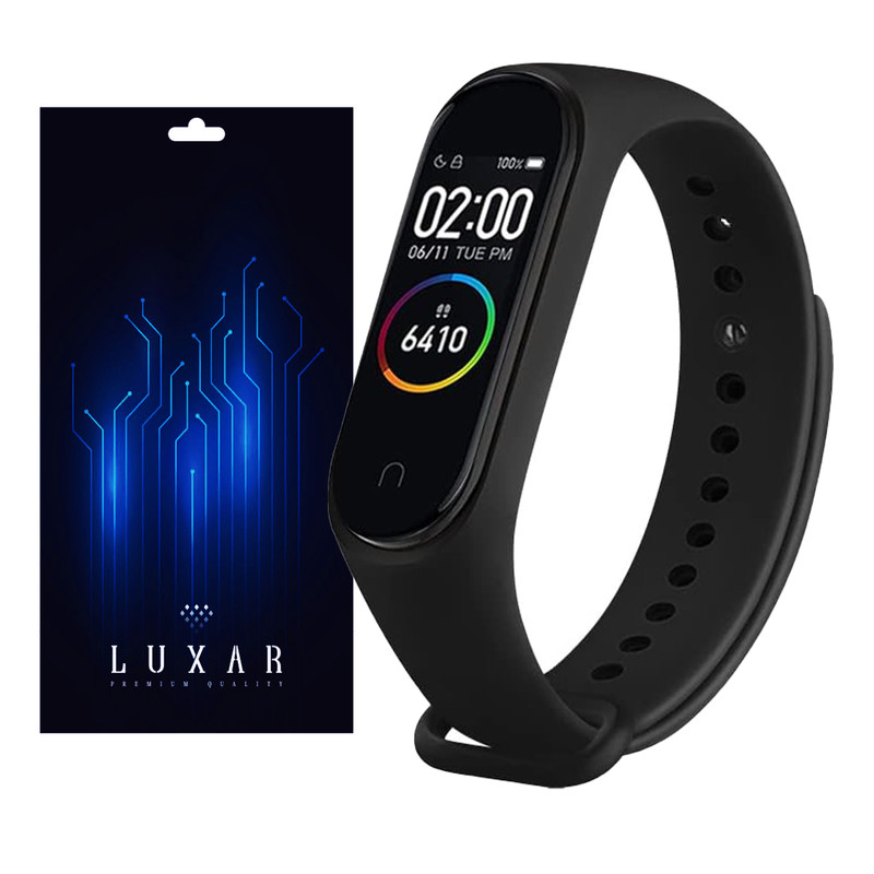 بند لوکسار مدل سیلیکونی -500 مناسب برای ساعت هوشمند شیائومی Mi Band 5 / Mi Band 6 - با بهترین کیفیت