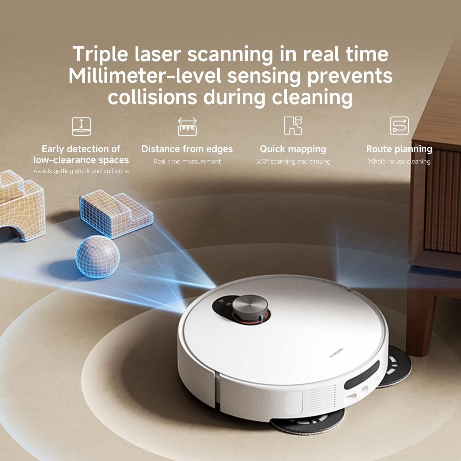 جارو رباتیک شیائومی Xiaomi Robot Vacuum 5 نو و اصلجدید