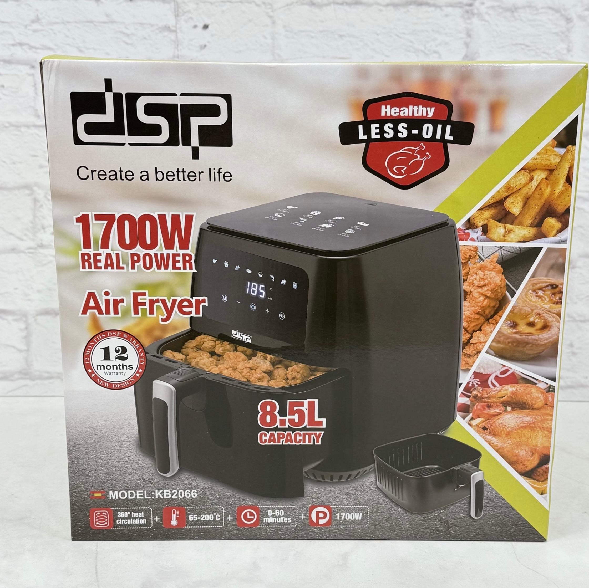 سرخ کن بدون روغن dsp مدل KB2026 لیتر10