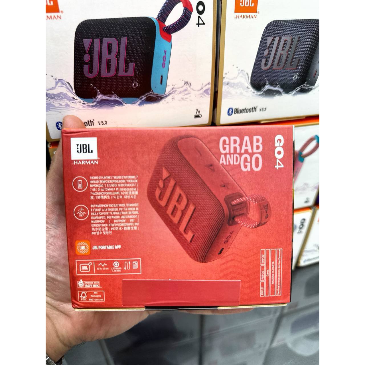 اسپیکر JBL مدل GO4 اورجینالجدید
