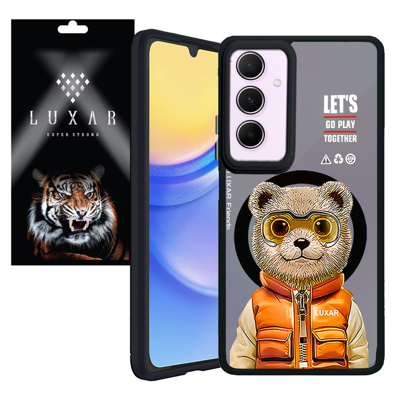 کاور لوکسار مدل a15 - Teady Bear مناسب برای گوشی موبایل سامسونگ Galaxy A15 / A15 5G - با بهترین کیفیت