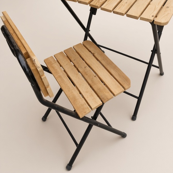 صندلی چوب طبیعی ترمو ( تکی )