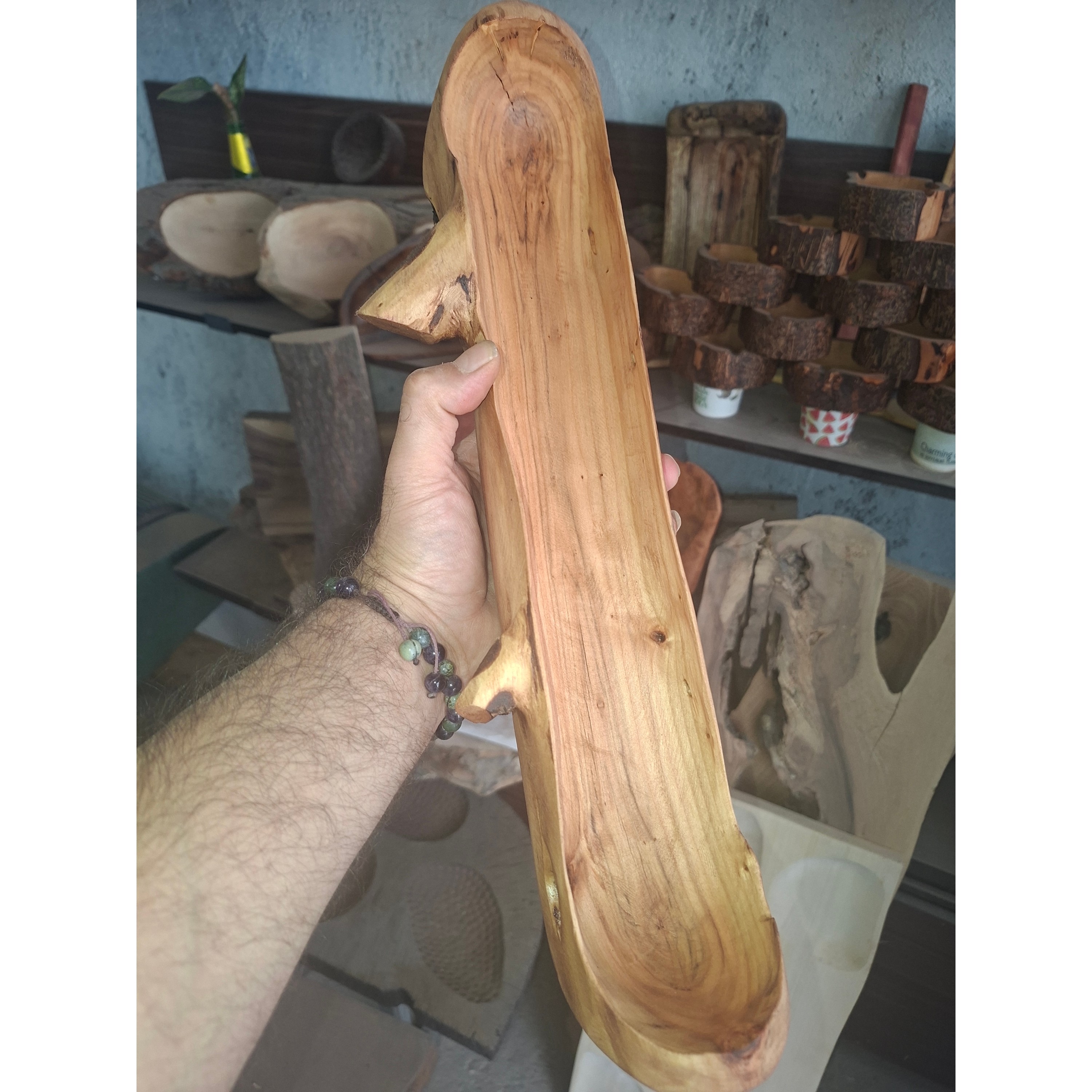 آجیل خوری با چوب جنگلیجدید