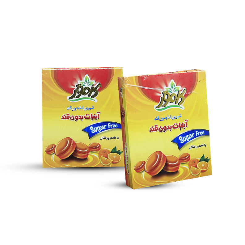 آبنبات بدون قند پرتقال