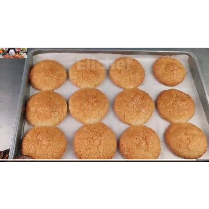 شیرینی نارگیلی خانگی آدامسی و نرم پخت تازه