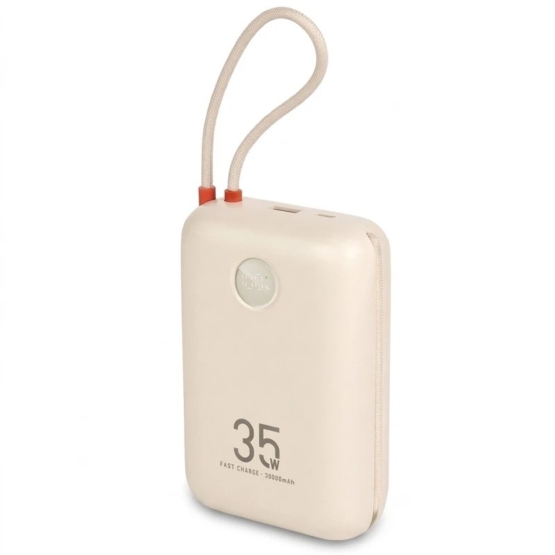 پاوربانک هیسکا مدل HP-305PD ظرفیت 30 هزار میلیآمپرساعت با گارانتی شرکتی هیسکا سرویس