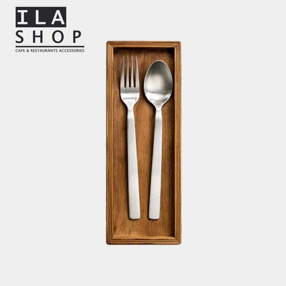 جای قاشق و چنگال چوبی یک عددی ایلا