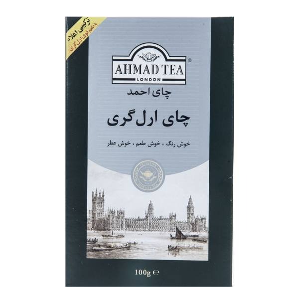 چای احمد ارل گری 100 گرمی