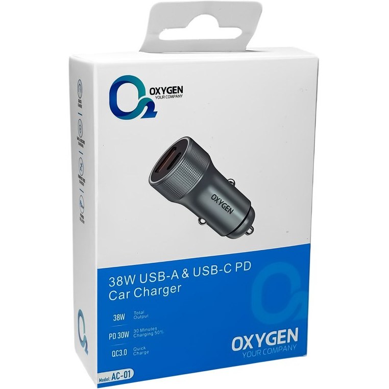 شارژر فندکی اکسیژن مدل AC-01
