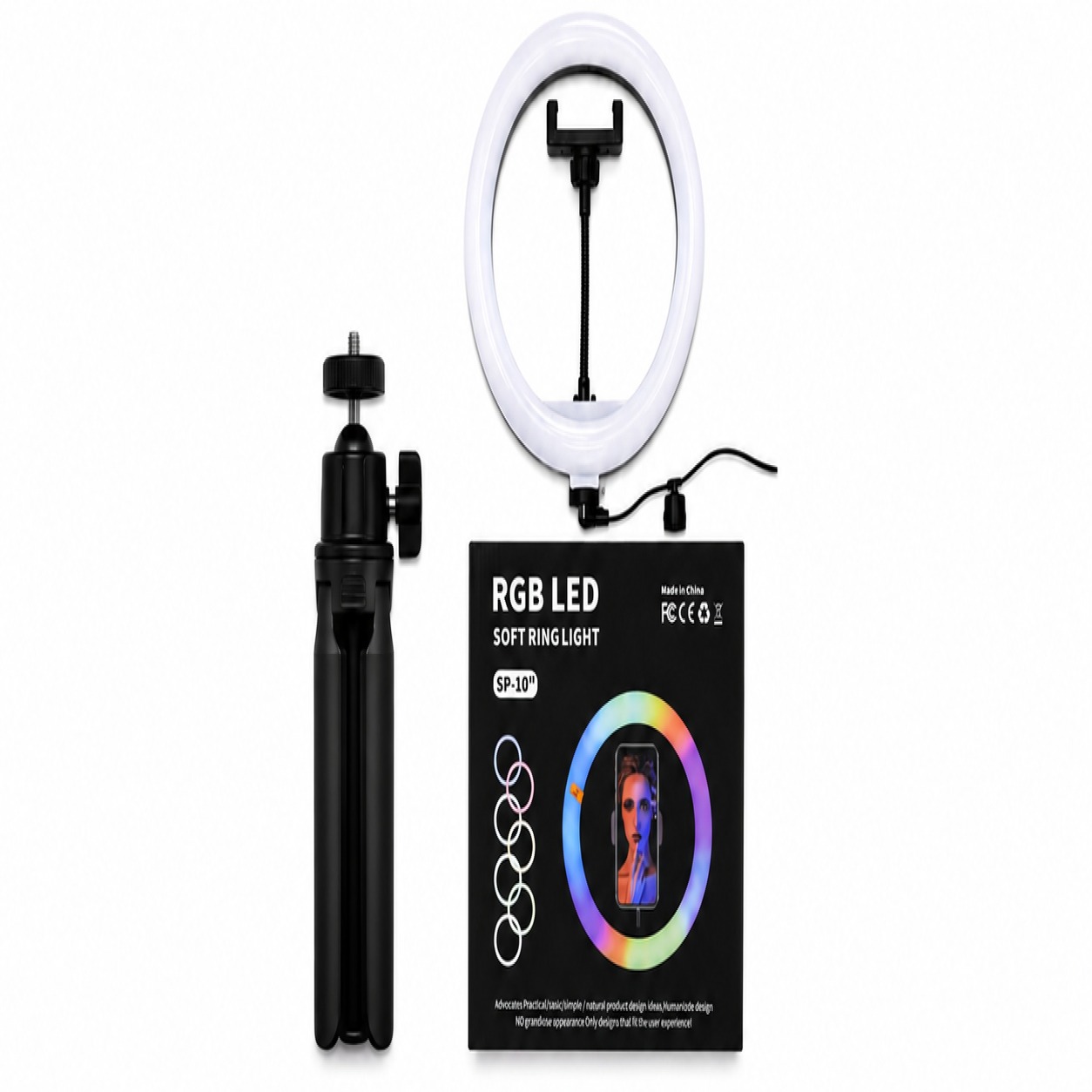 رینگ لایت RGB مدل sp-10