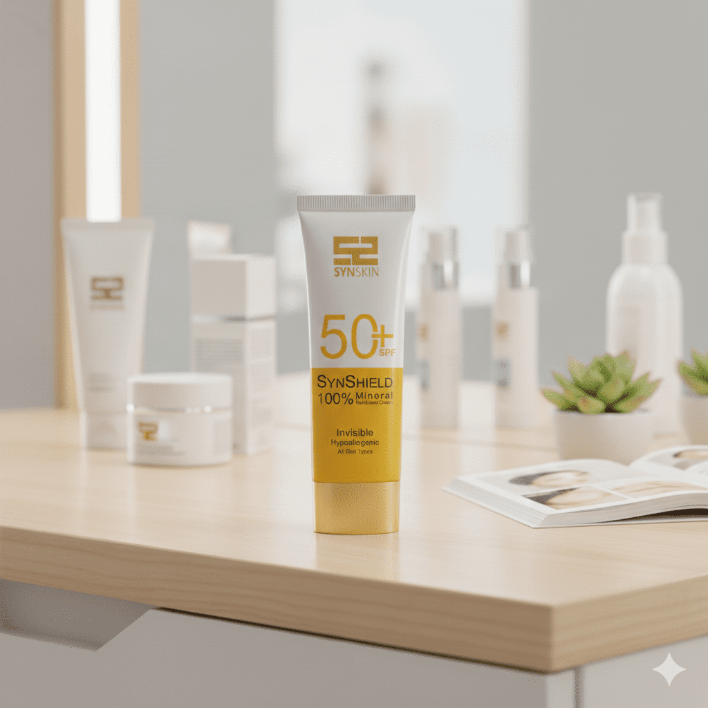 ضدآفتاب مینرال SPF50 ساین اسکین