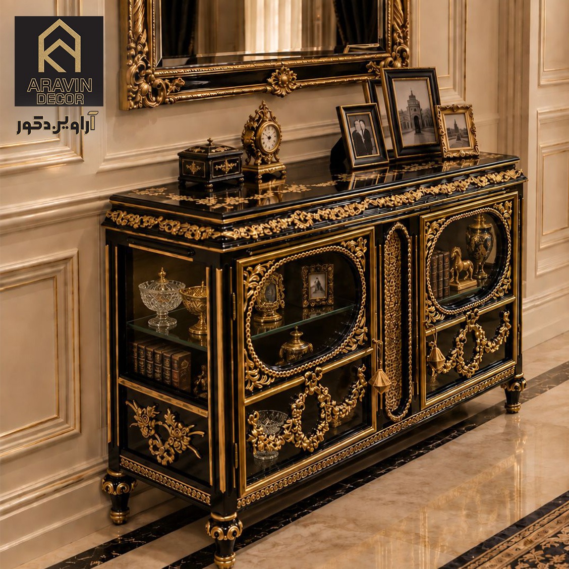 بوفه باکسدار حصیری