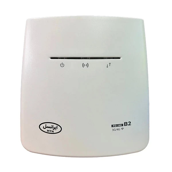 مودم روتر بی سیم 4G ایرانسل مدل FD-i40 B2 به همراه یک عدد سیم کارت و 60 گیگ اینترنت سه ماهه