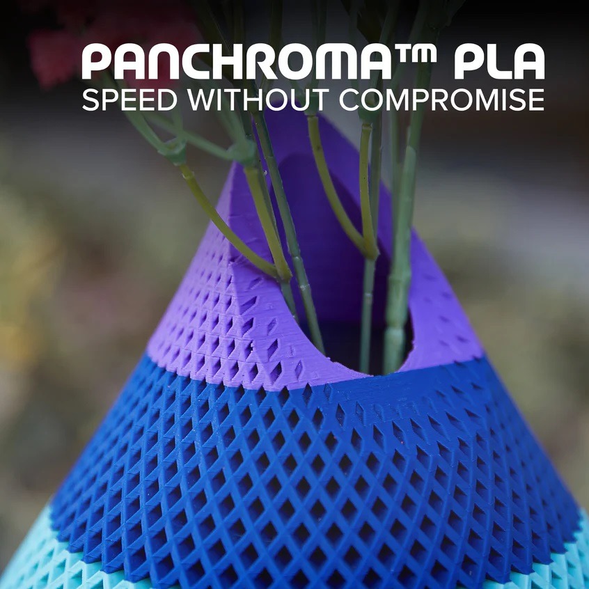 فیلامنت Panchroma Basic PLA برند Polymaker رنگ آبی